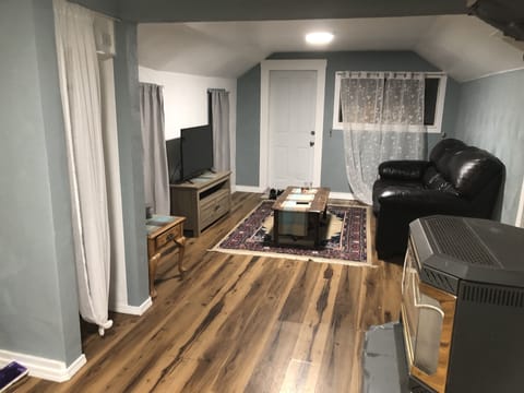 Front Door and living Room
