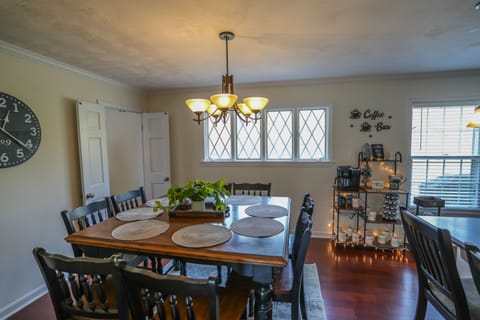Kitchen and Dining Room.