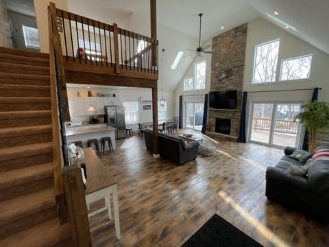 Main floor gathering area from entrance