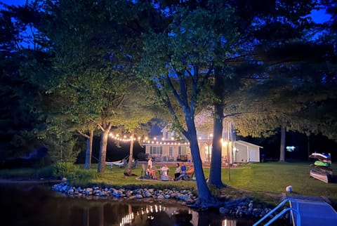 View of the home from the dock