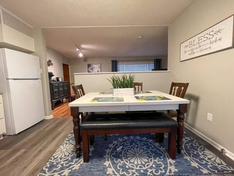 The Eat-In kitchen is located right off the family room