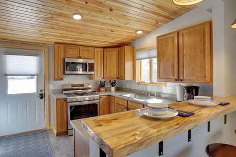 Kitchen | Fully Equipped | Single-Story Home