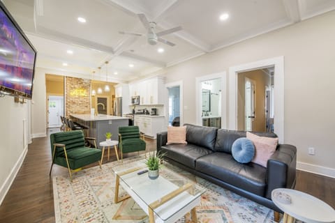 Sit back and relax in the trendy living!