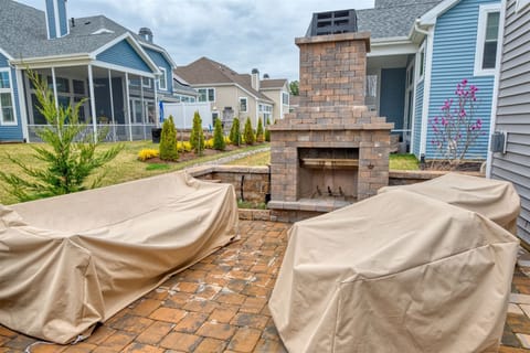 Large beautiful patio.
