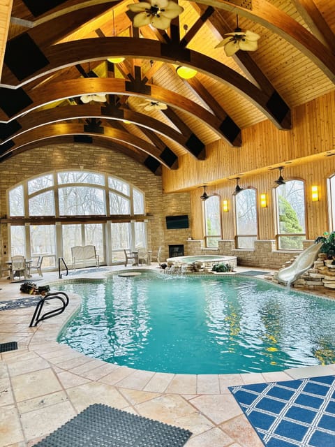 Enjoy the Indoor pool without going outside. 