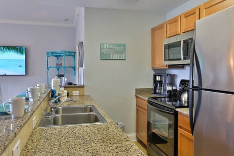 Fully Equipped Kitchen with Granite Counter Tops