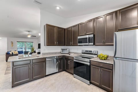 Full Kitchen With New Appliances