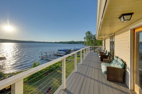 Honeoye Vacation Rental | 5BR | 2BA | 2,500 Sq Ft | Stairs Required to Access