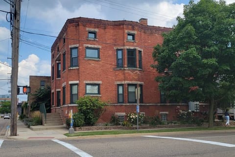 The textured and richly colored bricks create a captivating facade that welcomes you in with warmth and character. Step inside and experience the harmonious blend of modern comforts and vintage charm.
