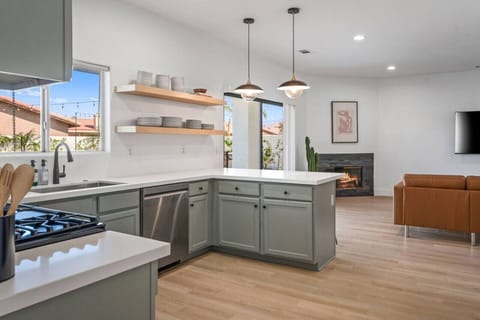 Open kitchen concept