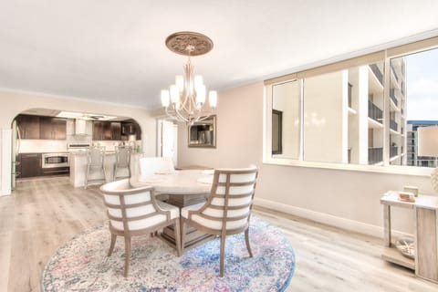 Fully open floor plan