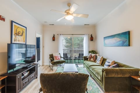 Living room porch view