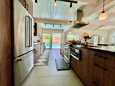 The Gourmet Kitchen is full-stocked for your home chef