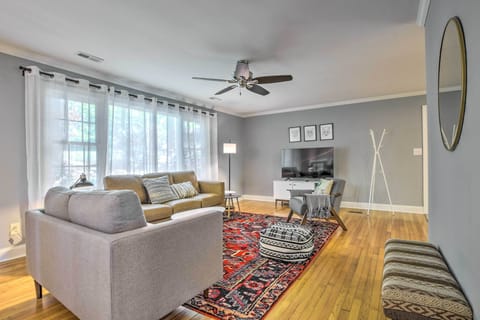 Cary Vacation Rental | 4BR | 4.5BA | Access Only By Stairs | 2,653 Sq Ft