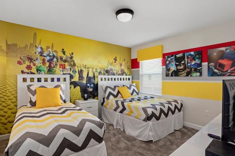 Last Minute Disney! Private Pool, Hot Tub & Themed Bedrooms. Book Now! #56449 Villa in Kissimmee