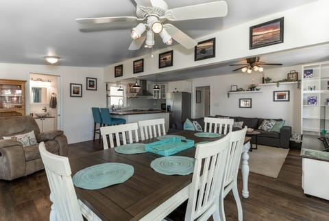 Have family meals and playing games. 