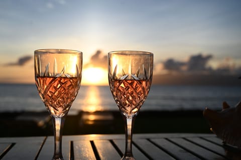 Enjoy a different sunset over the ocean every evening from your lanai
