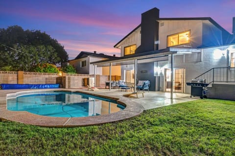 View of the back patio