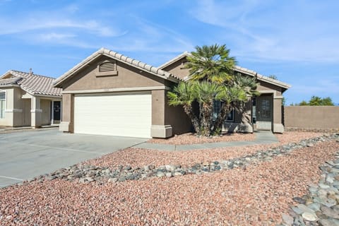 Front of the house and driveway