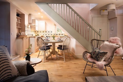 Bughtrig Cottage - a sophisticated top-to-toe renovation with Farrow & Ball colour scheme throughout