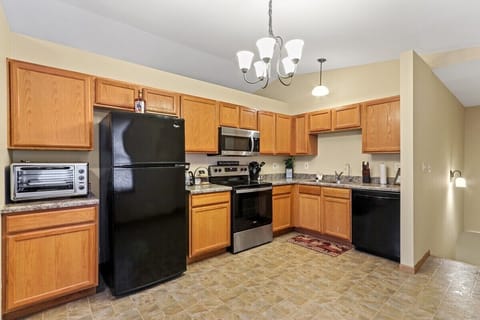 Kitchen is on the second floor