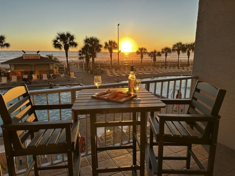 Great for a sunset dinner