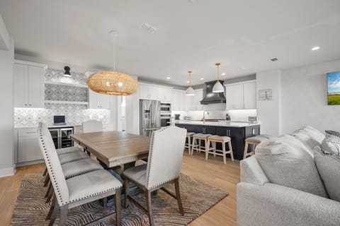 Open Concept Dining Area Seating for Ten - Second floor