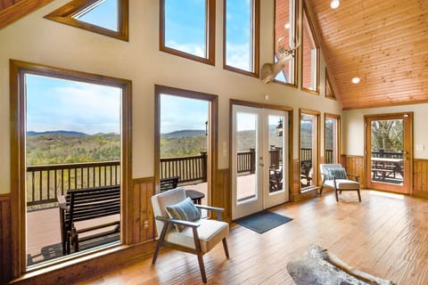 Sit on the deck for hours taking in the view and conversation. 