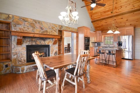 Hearth room where you can warm up in the winter months, while enjoying company.