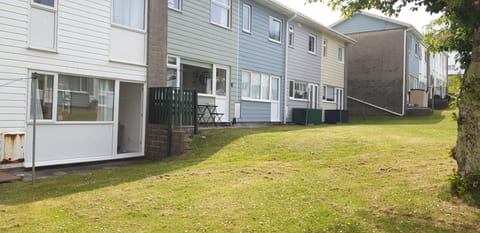 Communal outdoor space.