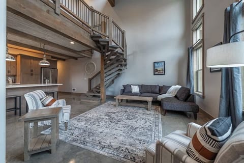 Open floor concept living is the only way to go!