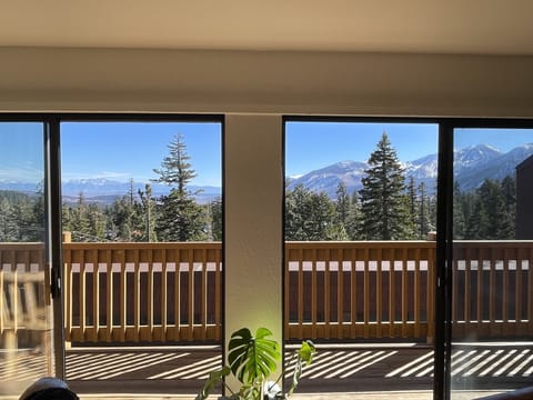 Epic Views Of Canyon Lodge & Village Gondola, Mountains, & Lake Crowley.