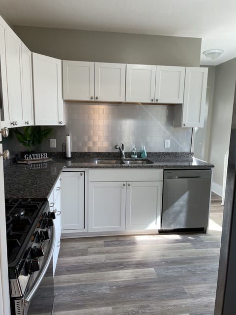 Clean kitchen for your cooking.