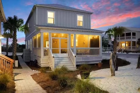 Rear Entrance - Screened in porch