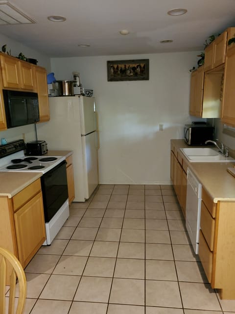 fully stocked kitchen
