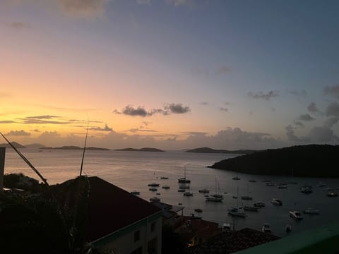 Sunset over Cruz Bay