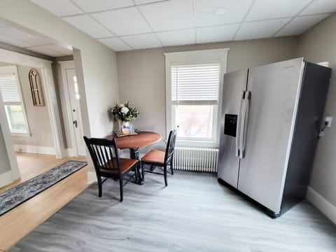 Kitchen off of the entry