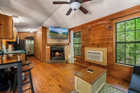 Stream movies, stay cozy by the fire, and enjoy fast WiFi all around