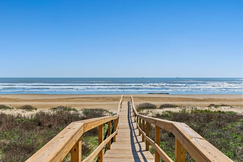 Welcome to your next beach retreat! Direct access just steps from our home.