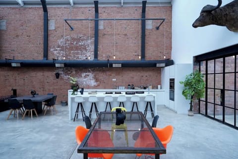 Living Area and Kitchen open plan 