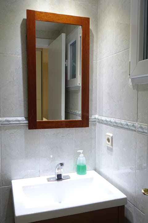 Bathroom with mirror