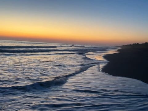 Sunset at the beach