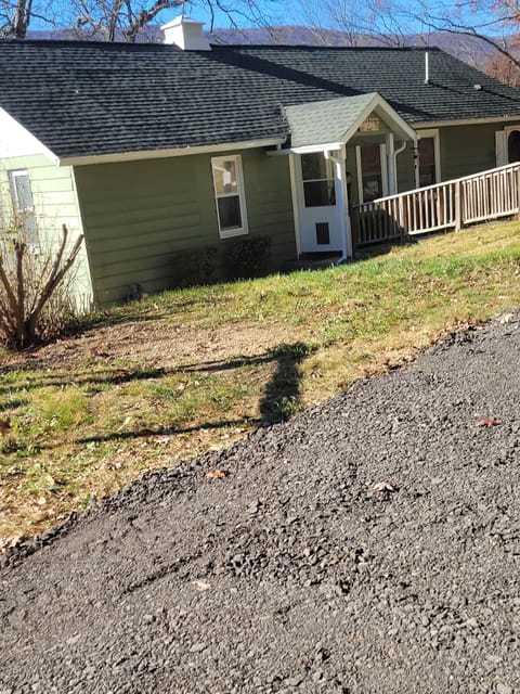 Front of house from driveway