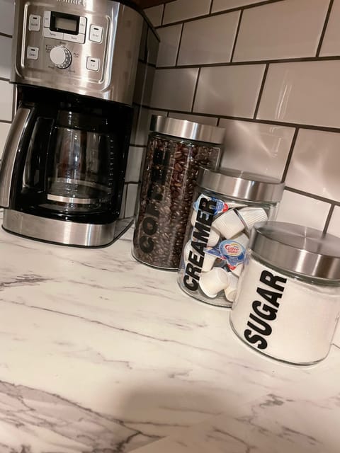 Coffee lover? We’ve got you covered with fresh beans, creamer and sugar