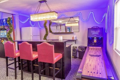 Huge Party Room- Bar, Skee Ball, Ping Pong, 4 player Stand Alone Arcade Game ++
