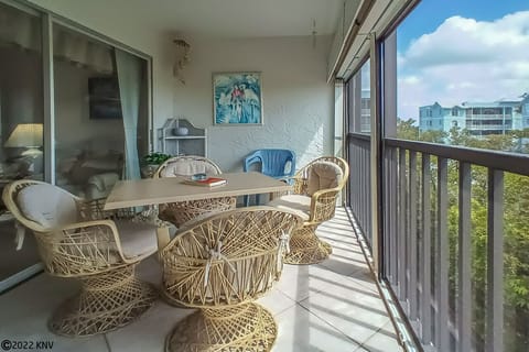 Beautiful View of the Island's Preserve from your Screened In Lanai