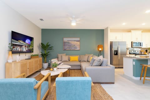 Step into this spacious, comfortable living area, designed with a touch of elegance and utmost comfort for a memorable stay.  Tv for all the family entertainment