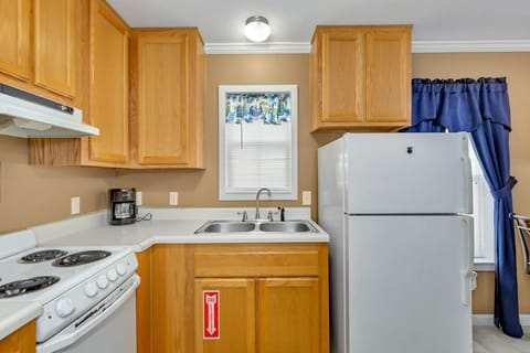 You'll enjoy staying in and cooking in the fully stocked kitchen