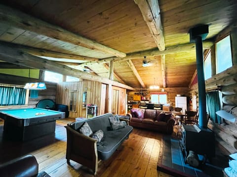 Spacious living room area