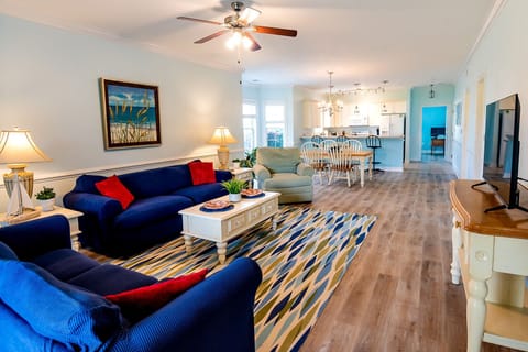 Open concept living area